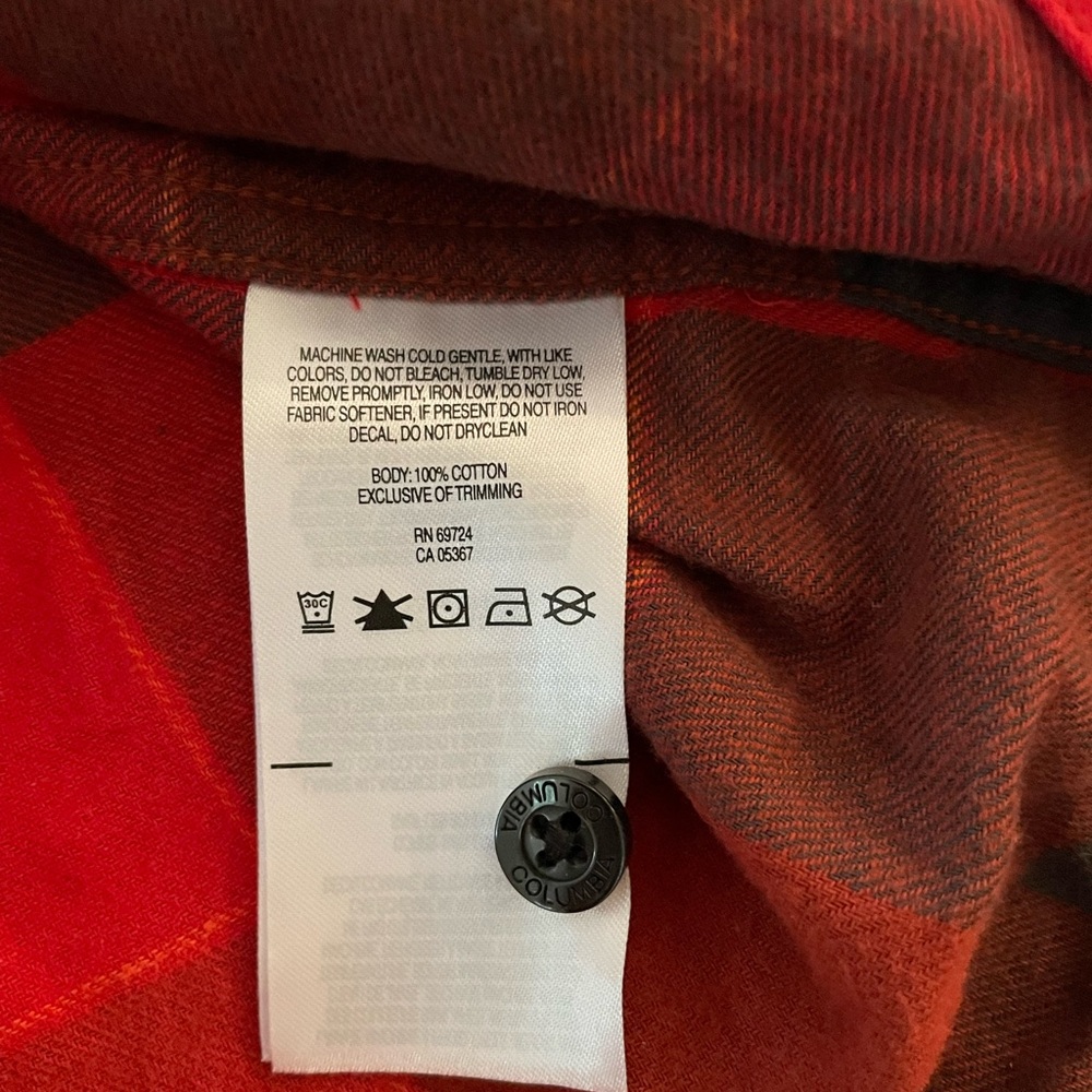 Columbia Men’s Flannel Shirt - Picture 5 of 9